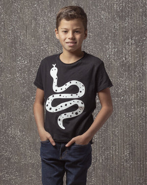 Playera Estampado de Serpiente