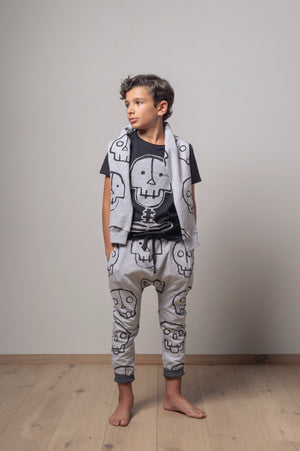 Pants Estampado Calacas Gris