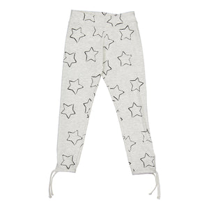 Leggins De Estrellas Gris