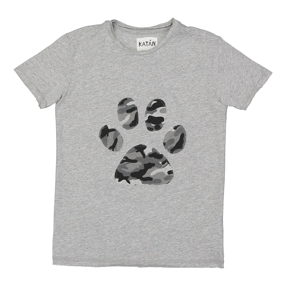 Playera Huella Gris