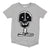 Playera Calavera Gris