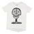 Playera Calavera Blanca